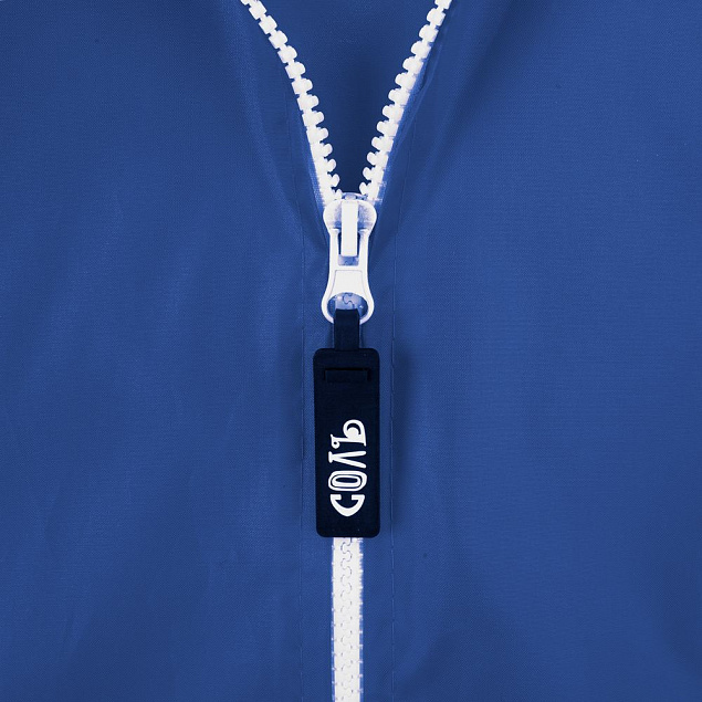 Дождевик «Водкостойкий», ярко-синий с логотипом  заказать по выгодной цене в кибермаркете AvroraStore