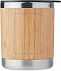Стакан с бамбуковым покрытием с логотипом  заказать по выгодной цене в кибермаркете AvroraStore
