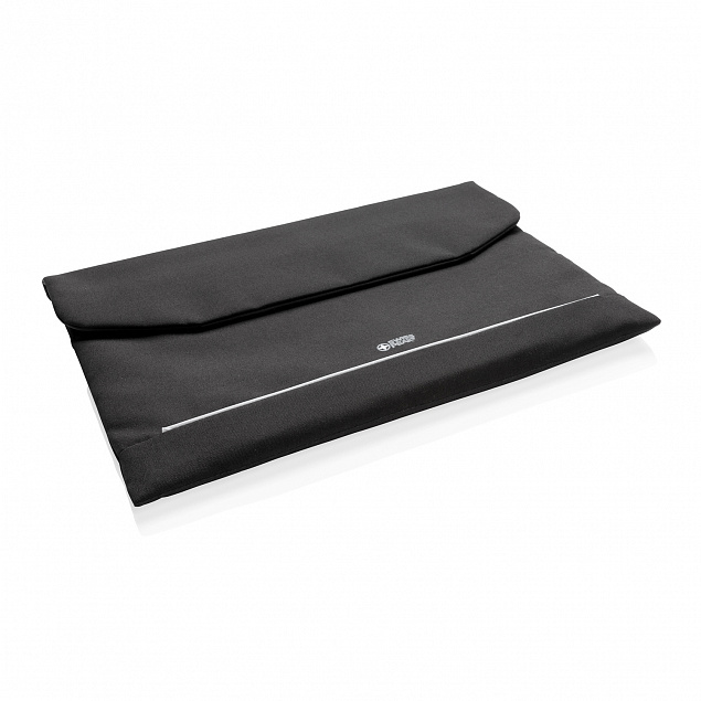 Чехол для ноутбука 15.6", черный с логотипом  заказать по выгодной цене в кибермаркете AvroraStore