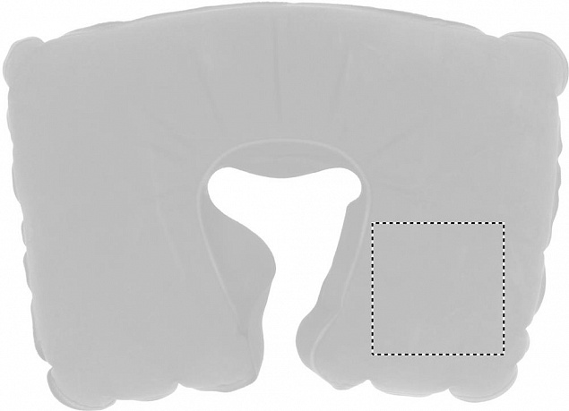 Подушка надувная в чехле с логотипом  заказать по выгодной цене в кибермаркете AvroraStore