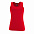 Майка женская SPORTY TT WOMEN, красная с логотипом  заказать по выгодной цене в кибермаркете AvroraStore