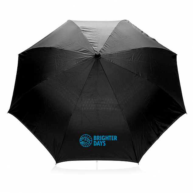 Автоматический двухсторонний зонт Swiss peak 23” с логотипом  заказать по выгодной цене в кибермаркете AvroraStore