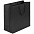 Пакет Porta, большой, черный с логотипом  заказать по выгодной цене в кибермаркете AvroraStore
