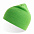 Шапка HOLLY двуслойная, пряжа Polylana®, 60% полиэстер, 40% акрил, темно-зеленый с логотипом  заказать по выгодной цене в кибермаркете AvroraStore