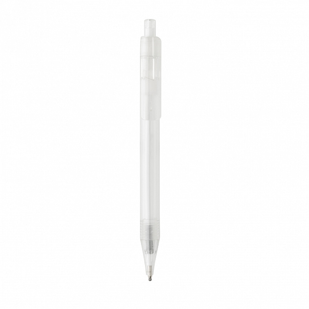 Ручка X8 из прозрачного rPET GRS с логотипом  заказать по выгодной цене в кибермаркете AvroraStore