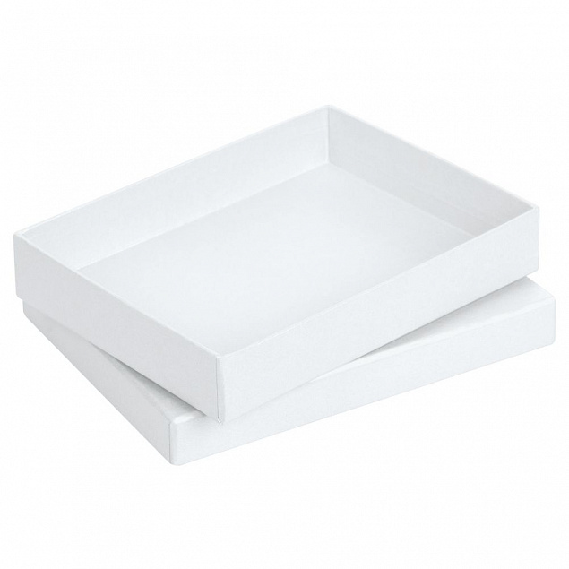 Коробка Slender, большая, белая с логотипом  заказать по выгодной цене в кибермаркете AvroraStore