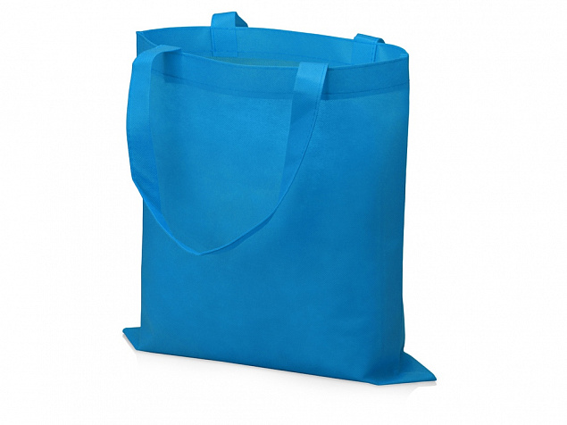 Сумка Бигбэг, голубой с логотипом  заказать по выгодной цене в кибермаркете AvroraStore