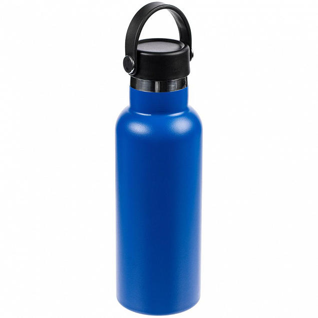 Термобутылка Bidon, синяя с логотипом  заказать по выгодной цене в кибермаркете AvroraStore