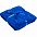 Плед Plush, синий с логотипом  заказать по выгодной цене в кибермаркете AvroraStore