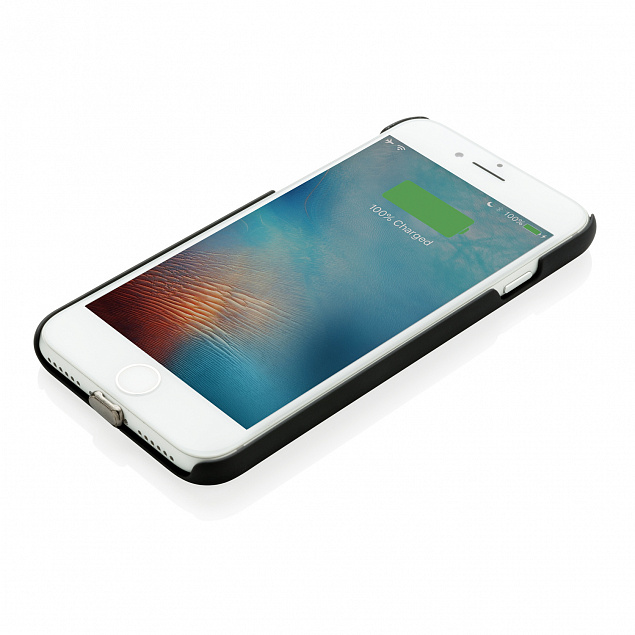 Чехол для беспроводной зарядки iPhone 6/7 с логотипом  заказать по выгодной цене в кибермаркете AvroraStore