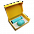 Набор Hot Box C yellow W (белый) с логотипом  заказать по выгодной цене в кибермаркете AvroraStore