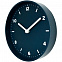 Часы настенные Kipper, синие с логотипом  заказать по выгодной цене в кибермаркете AvroraStore
