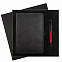 Подарочный набор Portobello/River Side черный (Ежедневник недат А5, Ручка) с логотипом  заказать по выгодной цене в кибермаркете AvroraStore