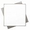 ПОДАРОЧНАЯ КОРОБКА ДЛЯ НАБОРА СЕРАЯ, 307*307 мм, светлый ложемент, под съемные ложементы с логотипом  заказать по выгодной цене в кибермаркете AvroraStore