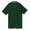 Рубашка поло мужская с контрастной отделкой PRACTICE 270, зеленый/белый с логотипом  заказать по выгодной цене в кибермаркете AvroraStore