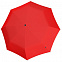 Складной зонт U.090, красный с логотипом  заказать по выгодной цене в кибермаркете AvroraStore