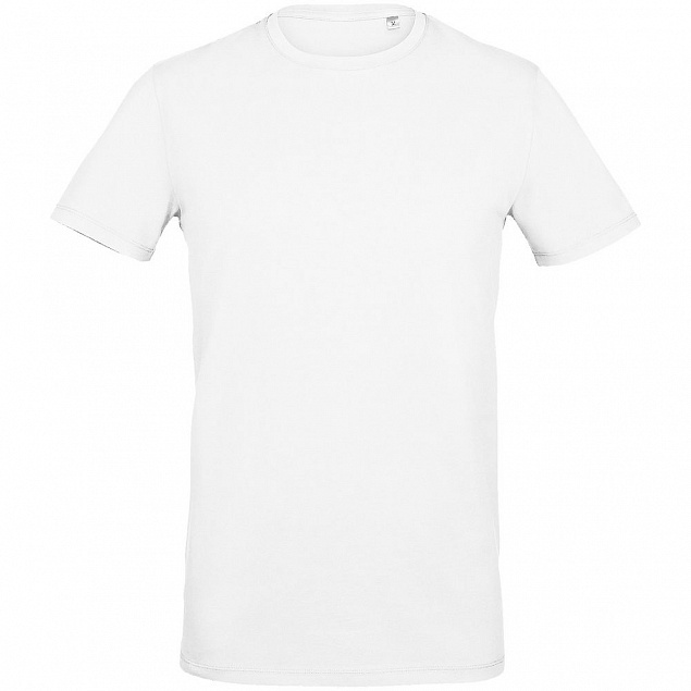 Футболка мужская Millenium Men, белая с логотипом  заказать по выгодной цене в кибермаркете AvroraStore