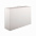 Коробка складная подарочная, 37x25x10cm, кашированный картон, белый с логотипом  заказать по выгодной цене в кибермаркете AvroraStore