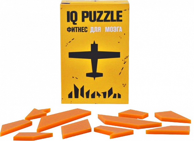 Головоломка IQ Puzzle, самолет с логотипом  заказать по выгодной цене в кибермаркете AvroraStore
