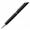Ручка шариковая Glide, черная с логотипом  заказать по выгодной цене в кибермаркете AvroraStore