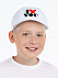 Бейсболка «Микки. I Love You», белая с логотипом  заказать по выгодной цене в кибермаркете AvroraStore