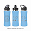 Бутылка для воды "Индиана" 600 мл, покрытие soft touch с логотипом  заказать по выгодной цене в кибермаркете AvroraStore