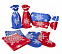 Чехол для шампанского «Снежинки», синий с логотипом  заказать по выгодной цене в кибермаркете AvroraStore