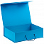 Коробка Case, подарочная, голубая с логотипом  заказать по выгодной цене в кибермаркете AvroraStore