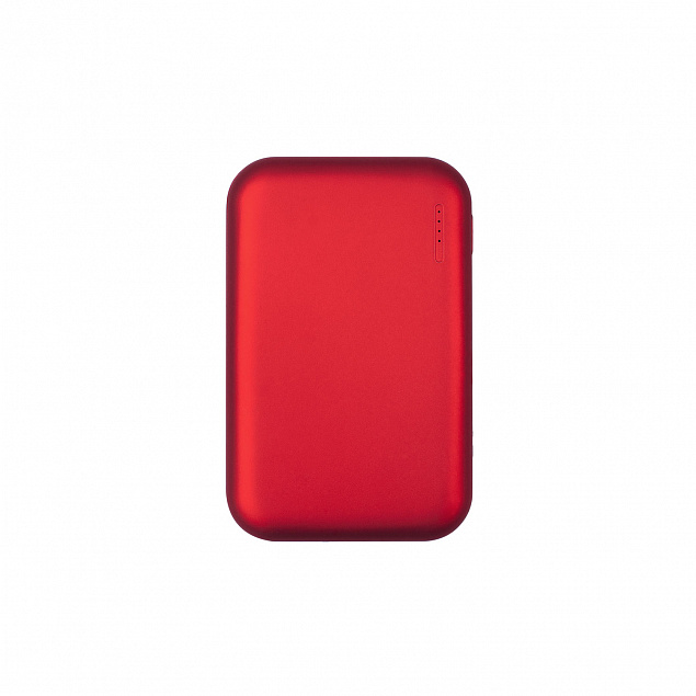 Внешний аккумулятор, Velutto, 5000 mAh, красный с логотипом  заказать по выгодной цене в кибермаркете AvroraStore