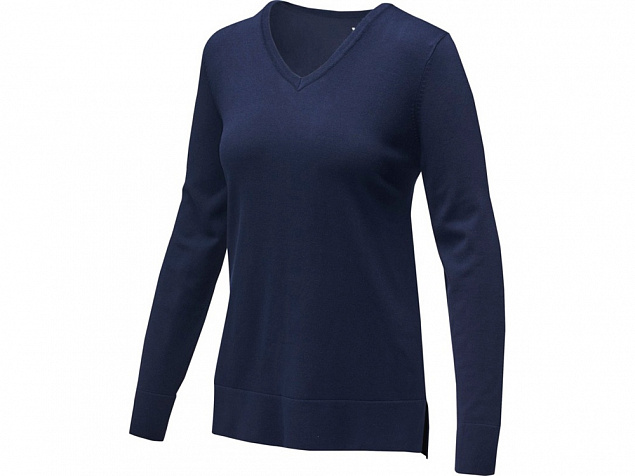 Пуловер Stanton с V-образным вырезом, женский с логотипом  заказать по выгодной цене в кибермаркете AvroraStore