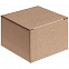 Коробка Impack, маленькая, крафт с логотипом  заказать по выгодной цене в кибермаркете AvroraStore