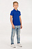 Рубашка поло детская Virma Kids, ярко-синяя с логотипом  заказать по выгодной цене в кибермаркете AvroraStore