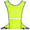 Светоотражающий жилет для бега с маячком Flash, желтый неон с логотипом  заказать по выгодной цене в кибермаркете AvroraStore