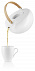 Чайник заварочный Legio Nova, белый с логотипом  заказать по выгодной цене в кибермаркете AvroraStore