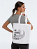 Холщовая сумка Rebels, белая с логотипом  заказать по выгодной цене в кибермаркете AvroraStore