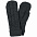 Варежки Heat Trick, черный меланж с логотипом  заказать по выгодной цене в кибермаркете AvroraStore