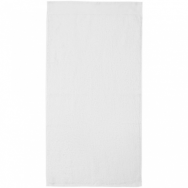Полотенце Odelle, среднее, белое с логотипом  заказать по выгодной цене в кибермаркете AvroraStore