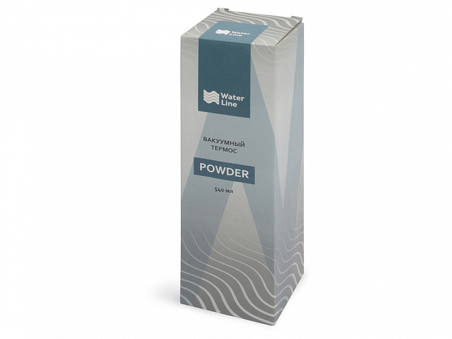 Вакуумный термос «Powder» с логотипом  заказать по выгодной цене в кибермаркете AvroraStore