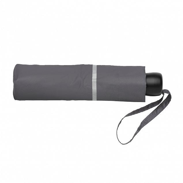 Компактный зонт Impact из RPET AWARE™ со светоотражающей полосой, 20.5" с логотипом  заказать по выгодной цене в кибермаркете AvroraStore