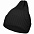 Шапка Yong, черная с логотипом  заказать по выгодной цене в кибермаркете AvroraStore