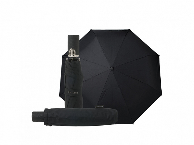 Зонт складной Hamilton с логотипом  заказать по выгодной цене в кибермаркете AvroraStore