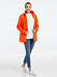 Ветровка унисекс SHIFT, оранжевая с логотипом  заказать по выгодной цене в кибермаркете AvroraStore