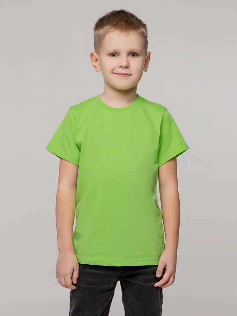 Футболка детская T-Bolka Kids, зеленое яблоко с логотипом  заказать по выгодной цене в кибермаркете AvroraStore