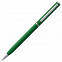 Ручка шариковая Hotel Chrome, ver.2, зеленая с логотипом  заказать по выгодной цене в кибермаркете AvroraStore