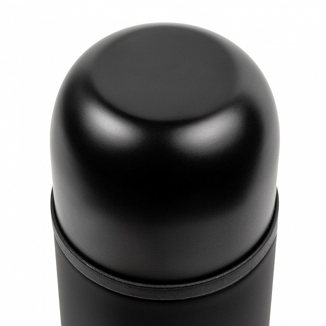 Термос Relaxika 500, черный с логотипом  заказать по выгодной цене в кибермаркете AvroraStore