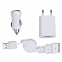 Набор зарядных устройств "Comfort" с универсальным кабелем для зарядки с логотипом  заказать по выгодной цене в кибермаркете AvroraStore