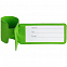 Багажная бирка Devon, зеленая с логотипом  заказать по выгодной цене в кибермаркете AvroraStore