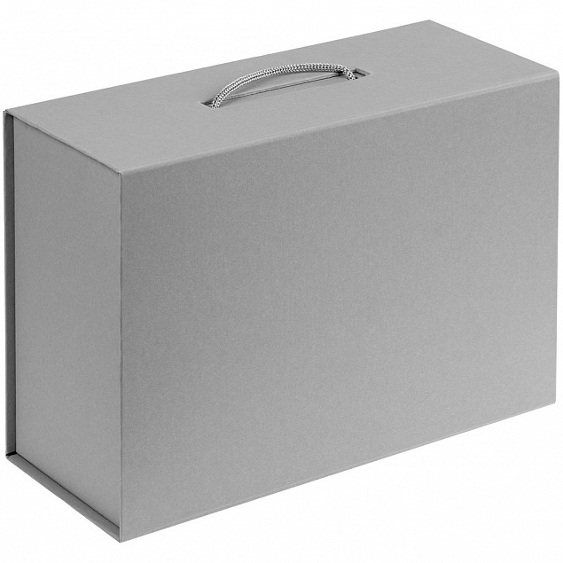 Коробка New Case, серая с логотипом  заказать по выгодной цене в кибермаркете AvroraStore