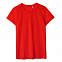 Футболка женская T-bolka Lady, красная с логотипом  заказать по выгодной цене в кибермаркете AvroraStore