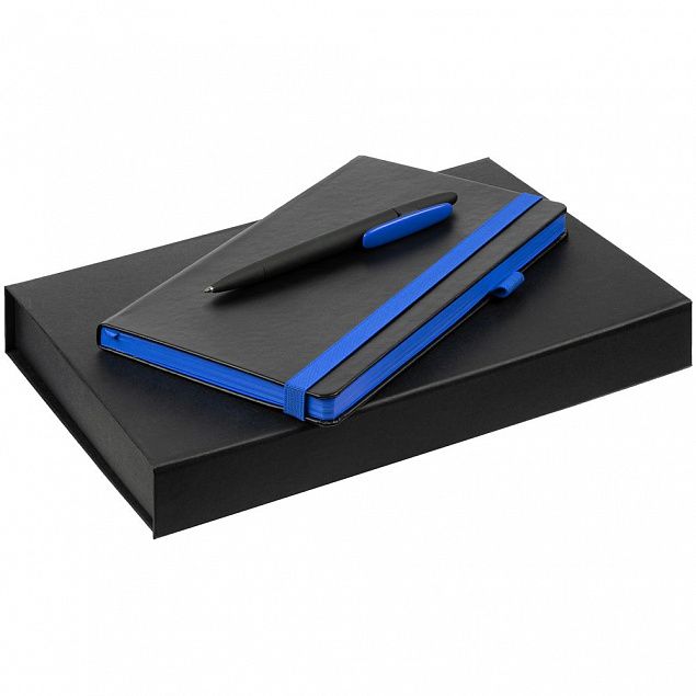 Набор Ton, черный с синим с логотипом  заказать по выгодной цене в кибермаркете AvroraStore